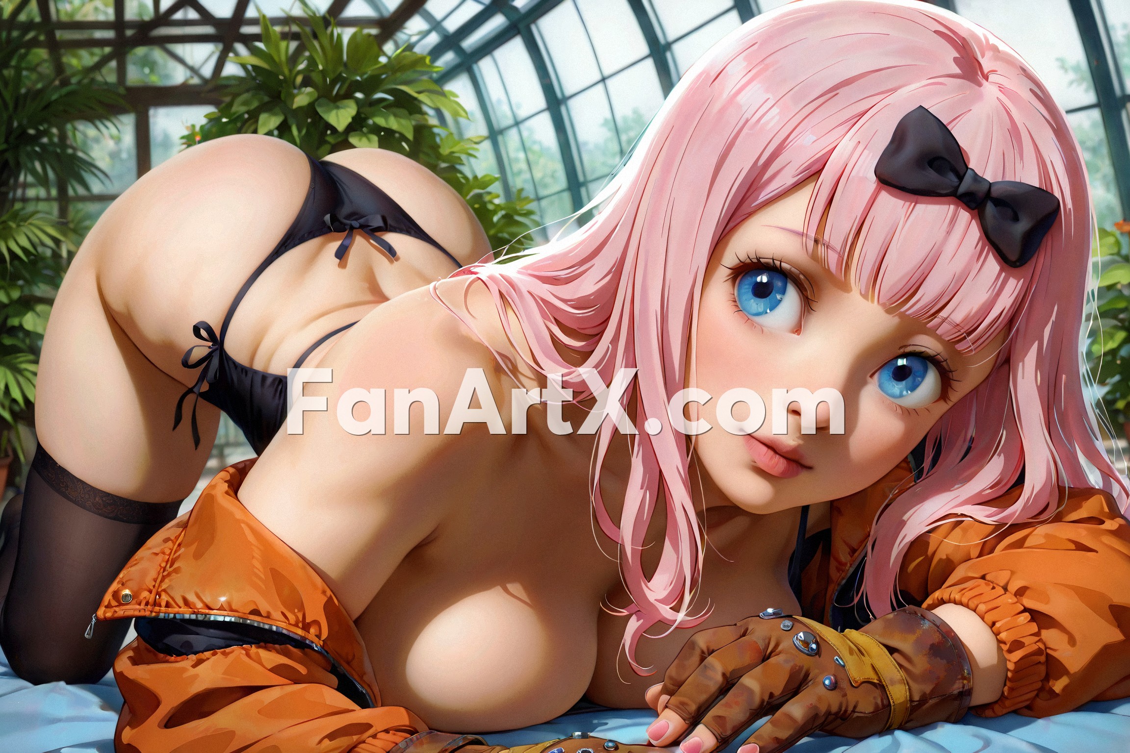 Chika Fujiwara fanart - kaguya sama love is war character 2359649